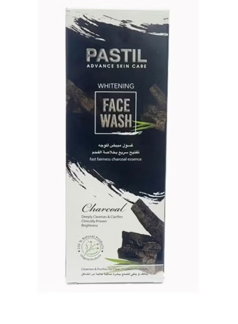 Pastil Whitening Face Wash Charcoal 125ml